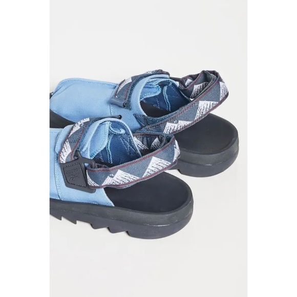 Reebok Beatnik Sharktooth Clog Sandals Blue Slate/Grey/Brave Blue - Picture 5 of 5